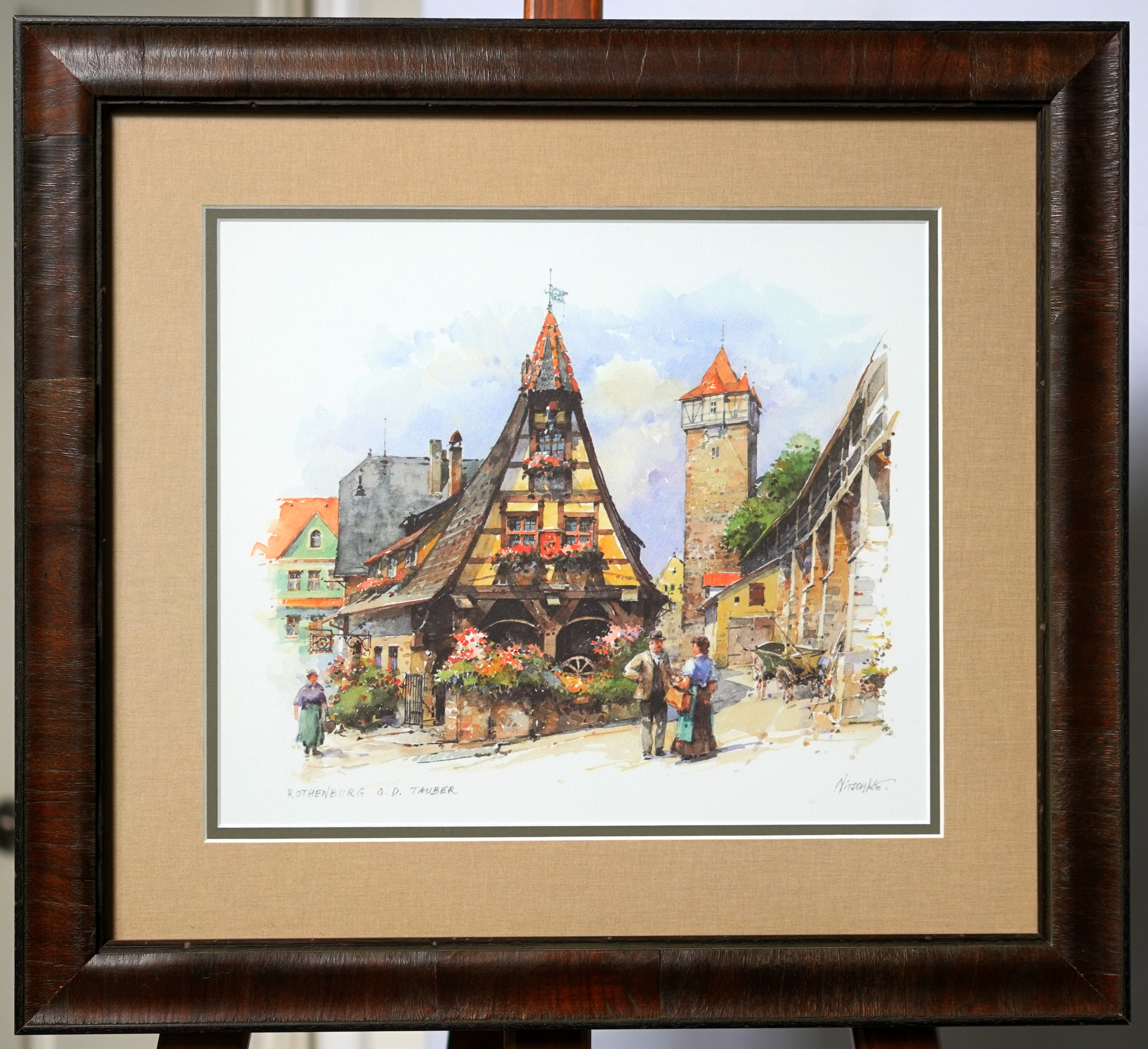 Custom Framed Drawing