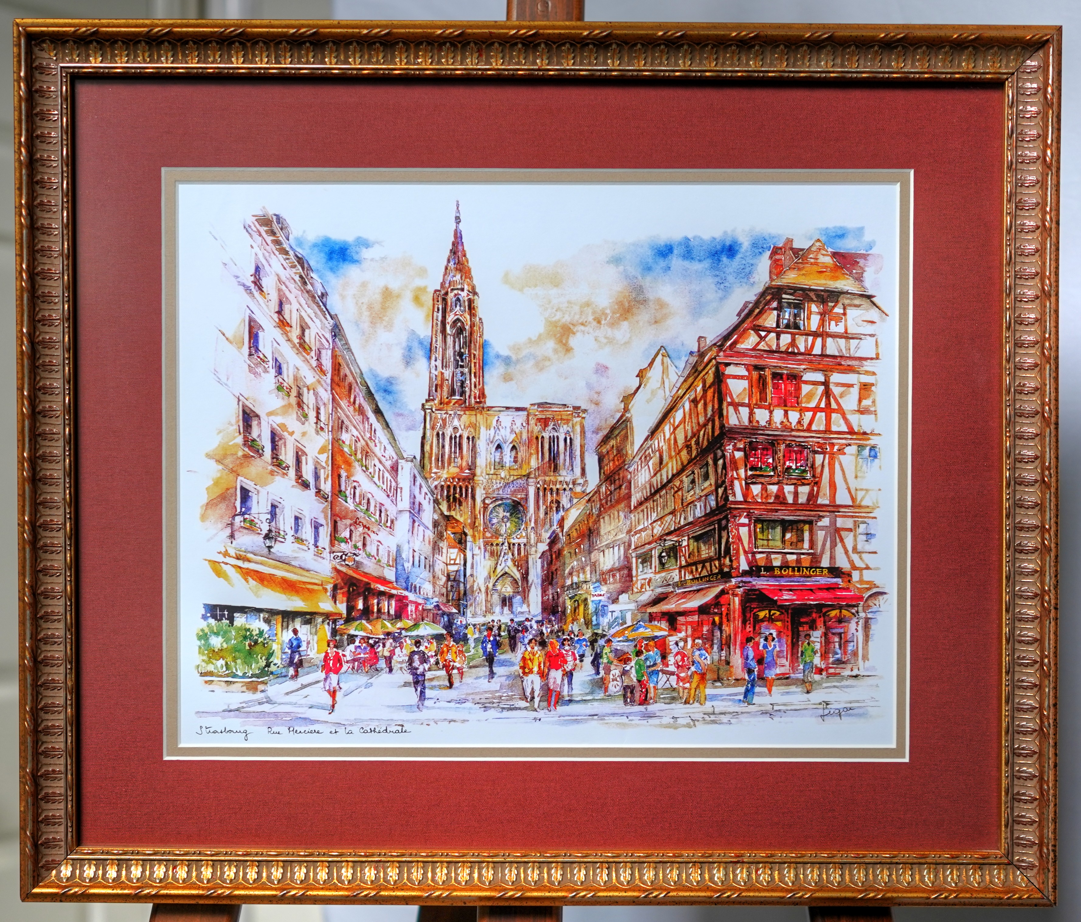 Custom Frame Watercolor